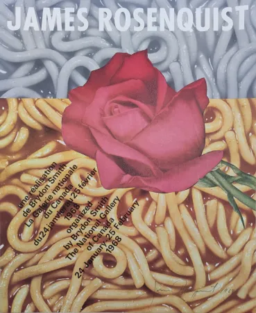 Offset Rosenquist -   “Une réalisation de Brydon Smith. La Galerie nationale du Canada du 24 jan vier au 25 février 1968 organized by Brydon Smith. The National Gallery of Canada 24 January – 25  February 1968“. 