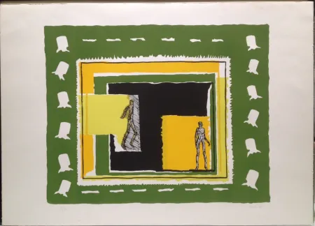 Lithographie Rossello - Composizione