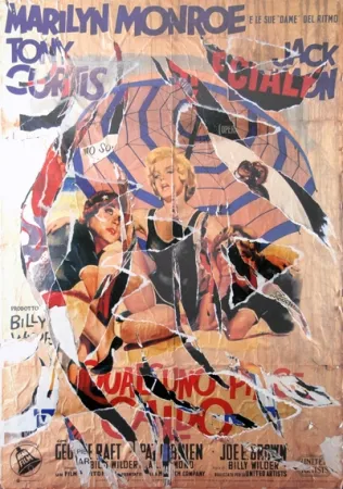 Sérigraphie Rotella - Dame del Ritmo (Marilyn Monroe)