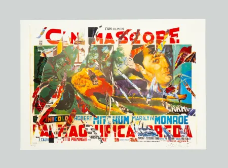 Sérigraphie Rotella - La magnifica preda