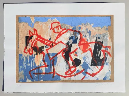 Sérigraphie Rotella - Primo Futurismo