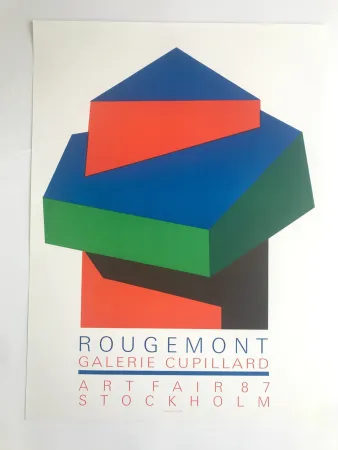 Affiche Rougemont (De) - Galerie Cupillard / ART fair Stockholm