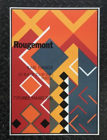 Affiche Rougemont (De) - Galerie Karl Flinker