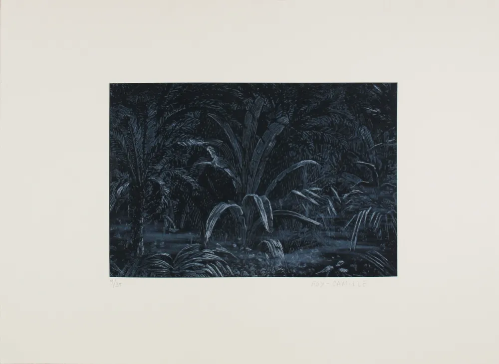 Eau-Forte Roy-Camille - Le remplissage des blancs sur la carte