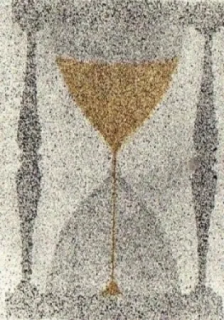 Eau-Forte Et Aquatinte Ruscha - Reloj de arena 