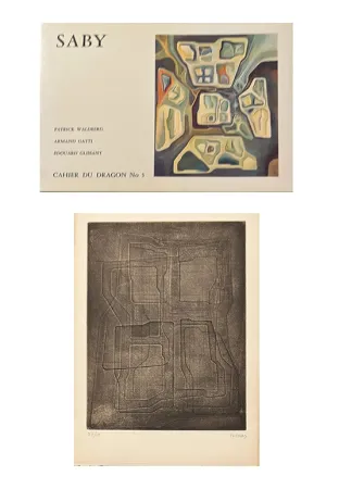 Livre Illustré Saby - Catalogue avec gravure originale signée