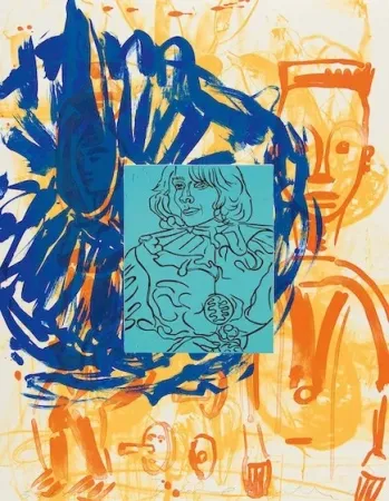 Lithographie Salle - Liveley Iris