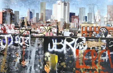 Gravure Salzmann - New York Le rêve