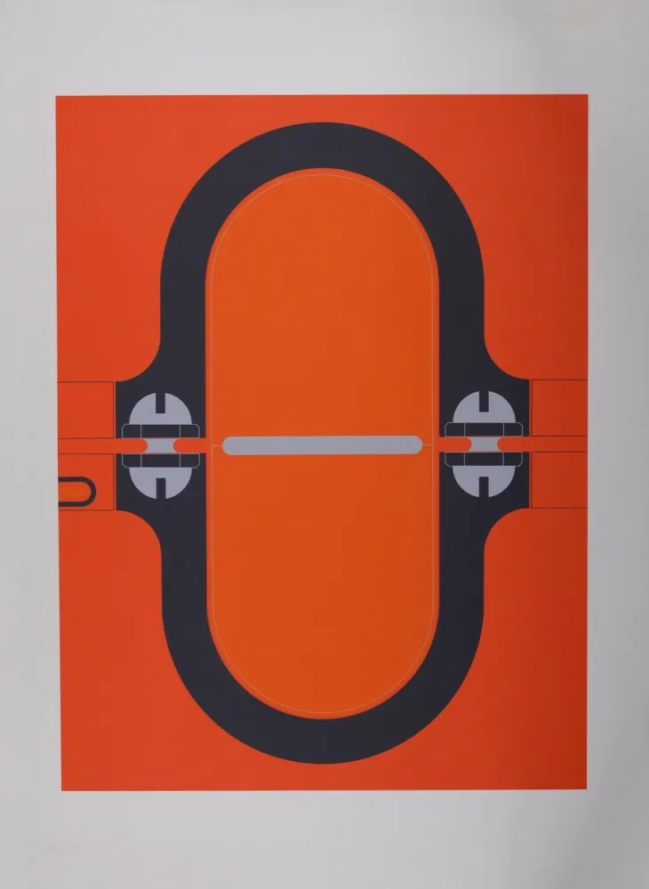 Sérigraphie Sato - Composition Pop (Animals of the night), 1971