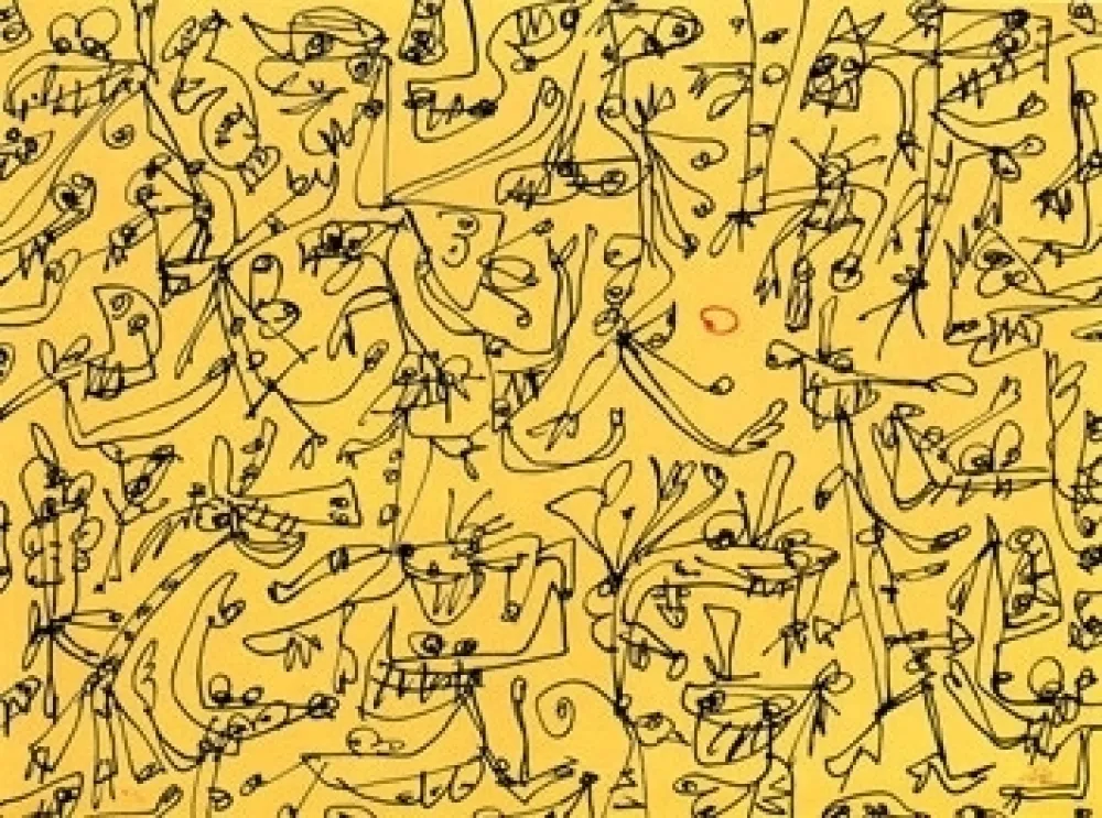 Lithographie Saura - Antonio Saura