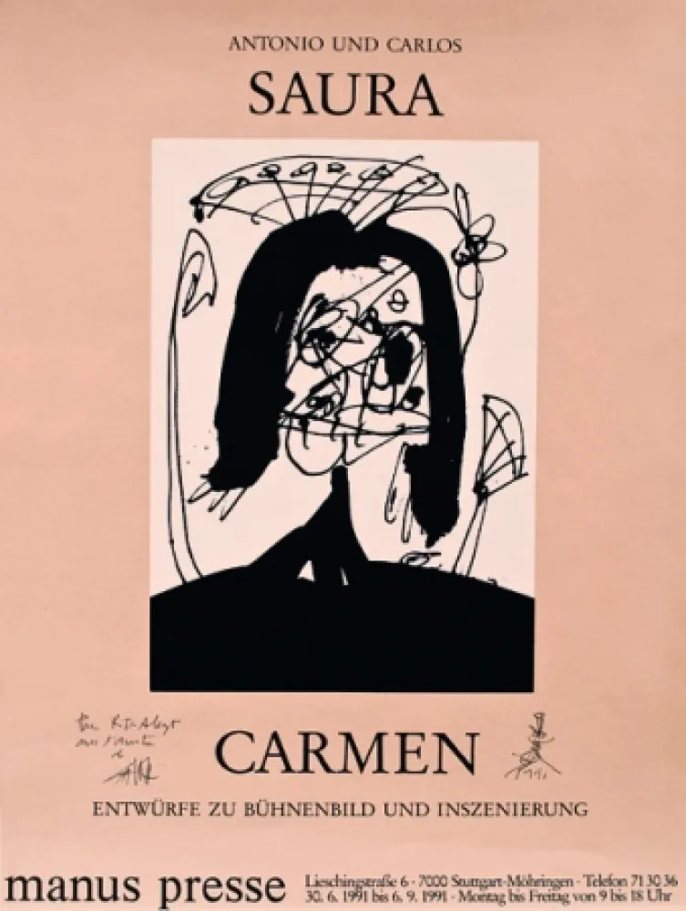 Affiche Saura - Carmen
