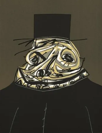 Lithographie Saura - Felipe II