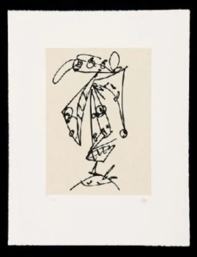 Eau-Forte Et Aquatinte Saura - Frauen Portrait mit Hut 1