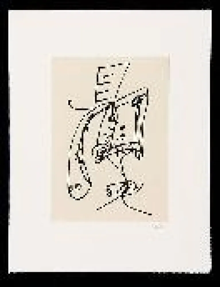 Eau-Forte Et Aquatinte Saura - Frauen portrait mit Hut 2