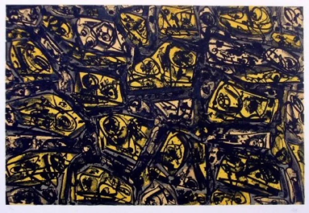 Lithographie Saura - Kafka