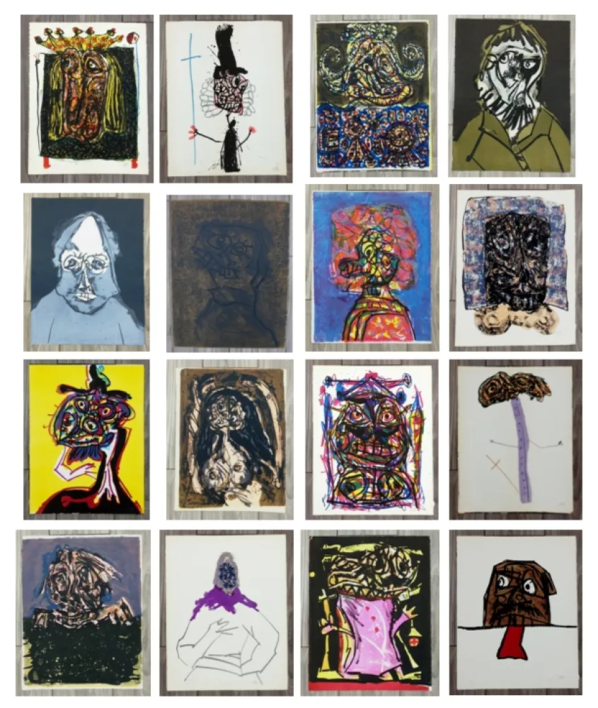 Lithographie Saura - La Historia de España