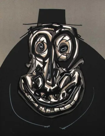 Lithographie Saura - Melanchton I