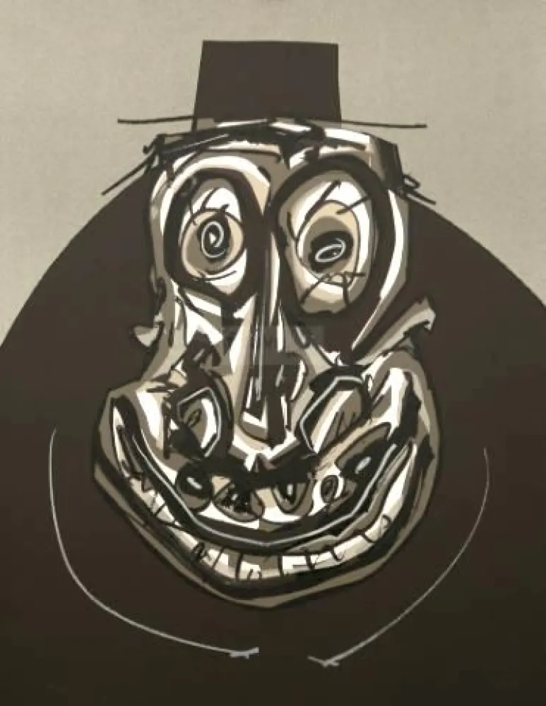 Lithographie Saura - Melanchton III