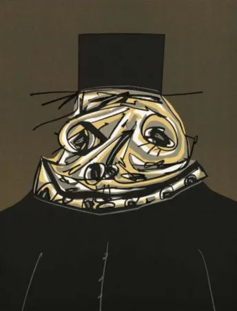 Lithographie Saura - Philippe II