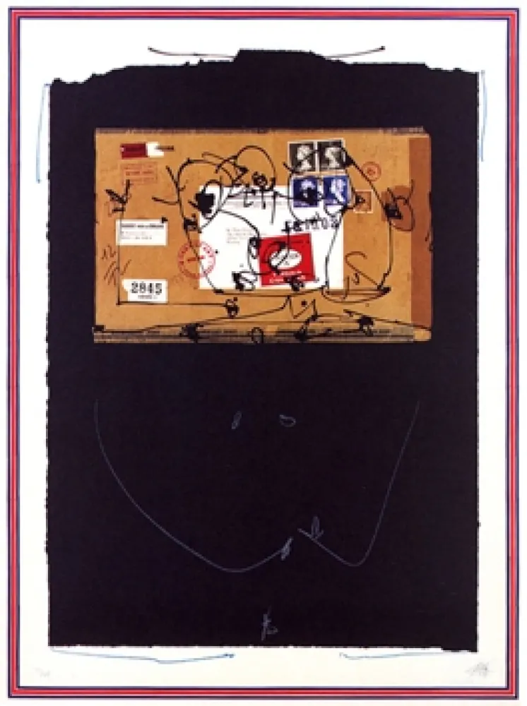 Lithographie Saura - Sans Titre