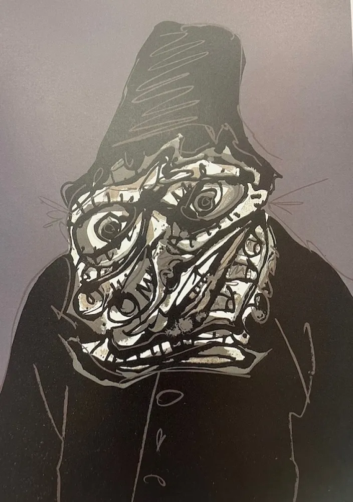 Sérigraphie Saura - The King II