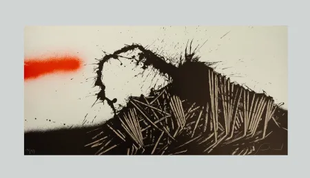 Sérigraphie Scanavino - Tramature (L)