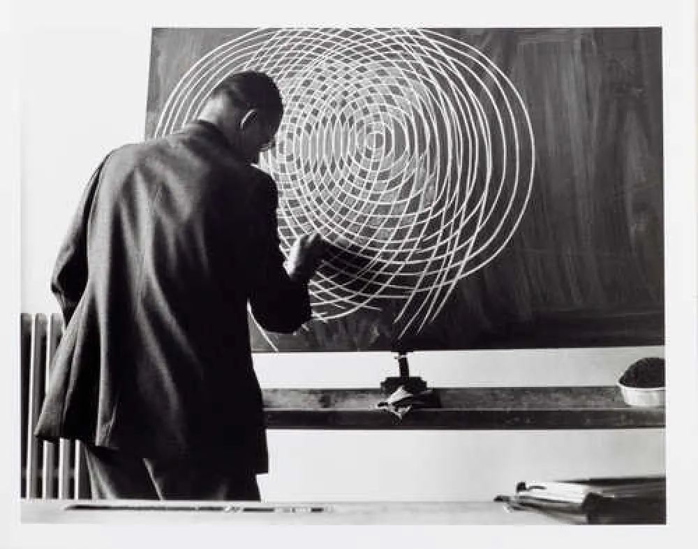 Photographie Scheidegger - Max Bill.