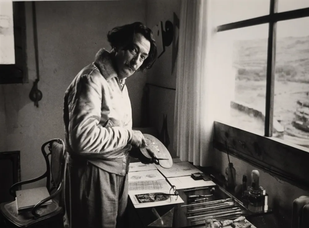 Photographie Scheidegger - Salvador Dali, um 1953. 