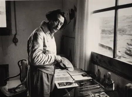 Photographie Scheidegger - Salvador Dali, um 1953. 