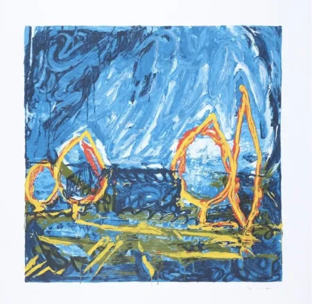 Sérigraphie Schifano - Mario Schifano (1934–1998) - Esterno - Enamel screen printing - 1996