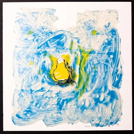 Lithographie Schifano - Mario Schifano (1934–1998) - In luce - Lithograph with screen printing on paper - 1988