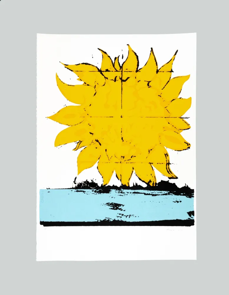 Sérigraphie Schifano - O sole mio