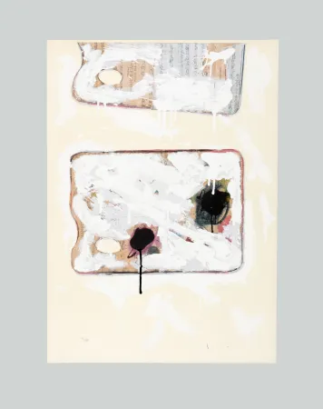 Sérigraphie Schifano - Tavolozza