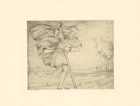 Gravure Schinnerer - Sturm