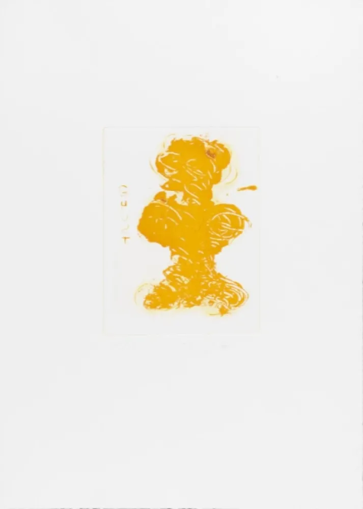 Eau-Forte Schütte - GHOST, 2001 