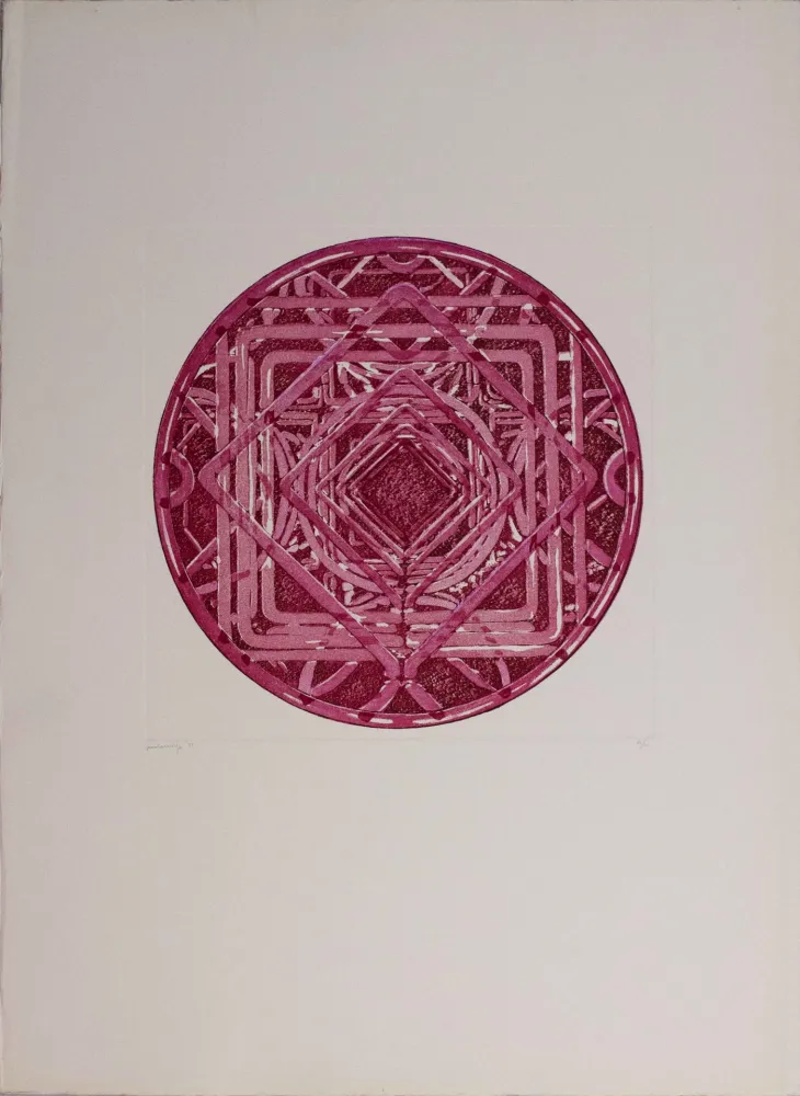 Eau-Forte Et Aquatinte Scirpa - Untitled