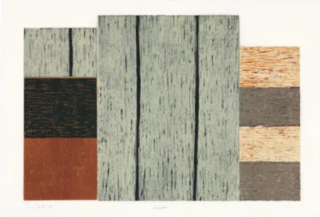 Gravure Sur Bois Scully - Conversation