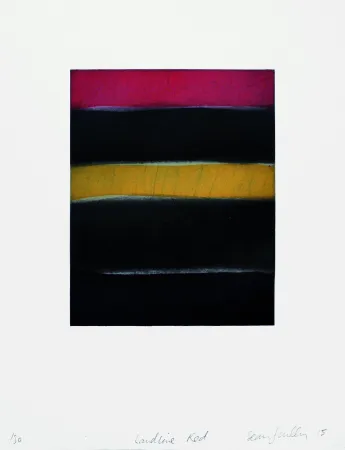 Aquatinte Scully - Landline (red)