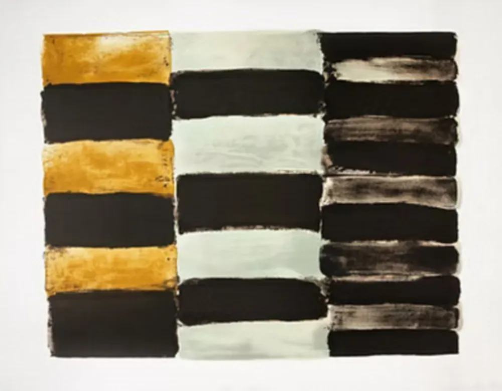 Lithographie Scully - Paris Black