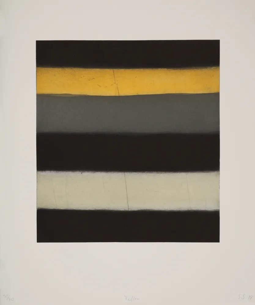 Aquatinte Scully - Yellow