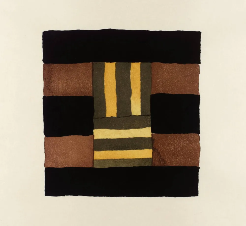 Gravure Sur Bois Scully - Yellow Light