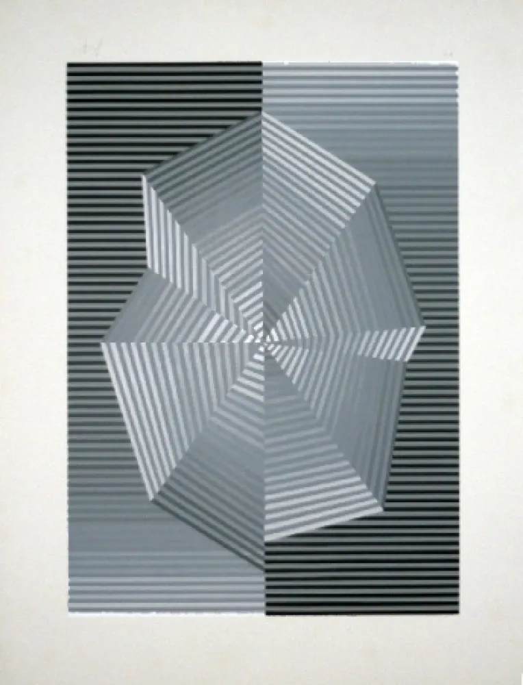 Sérigraphie Sempere - Composicción II