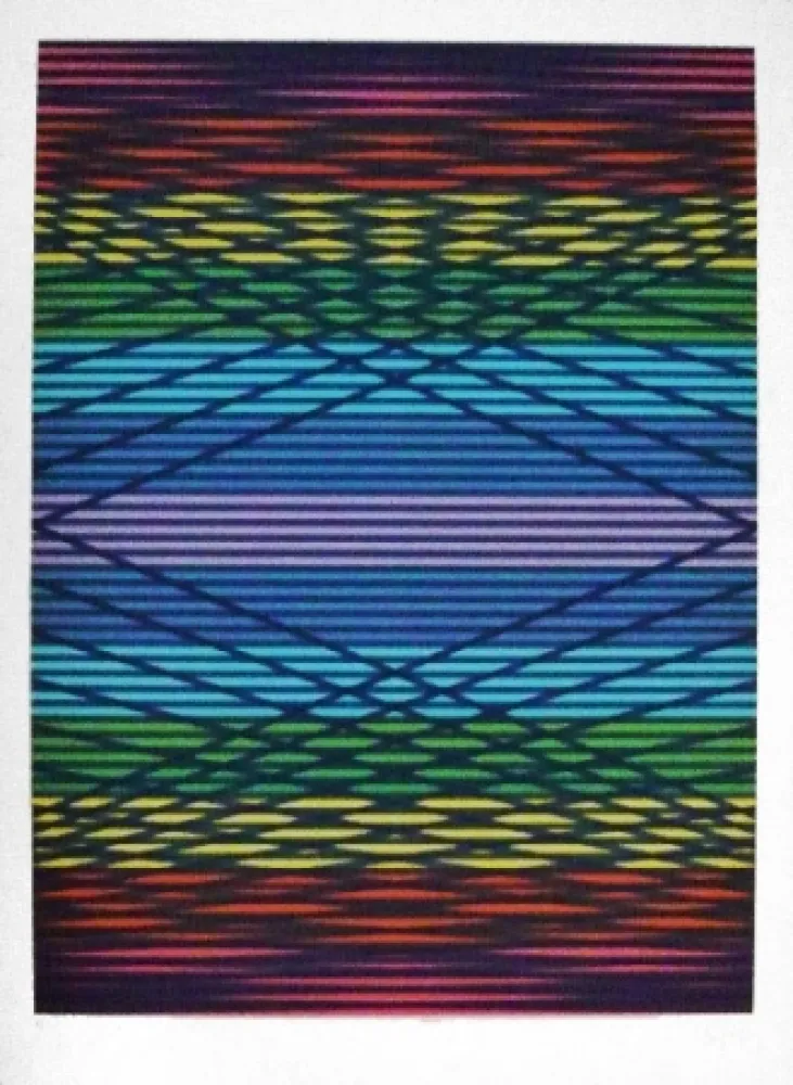 Lithographie Sempere - Composición I