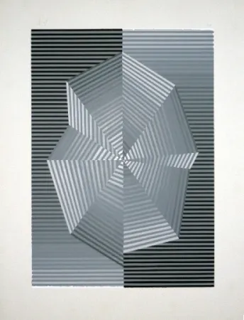 Sérigraphie Sempere - Composition 1