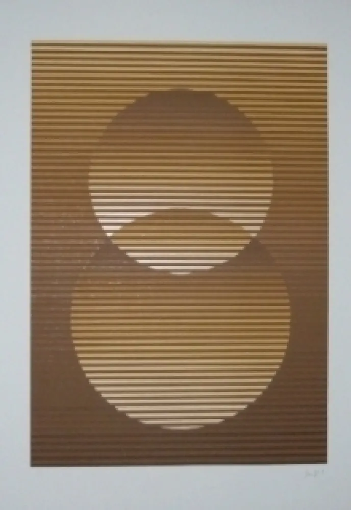 Sérigraphie Sempere - Composition 3