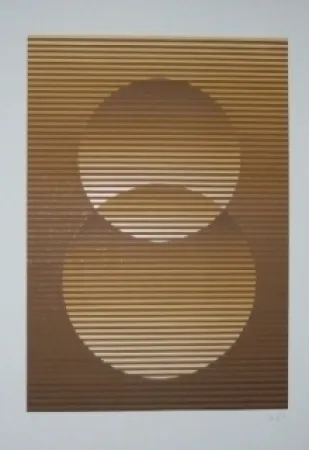 Sérigraphie Sempere - Composition 3