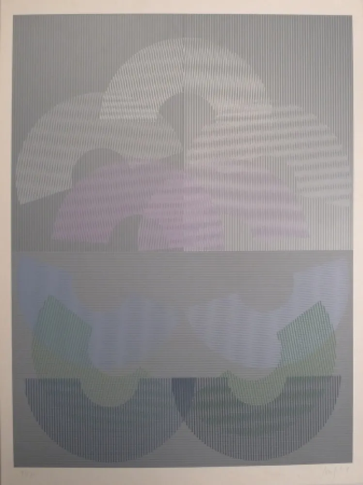 Sérigraphie Sempere - Sin título