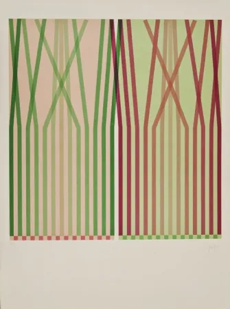 Lithographie Sempere - Sin título