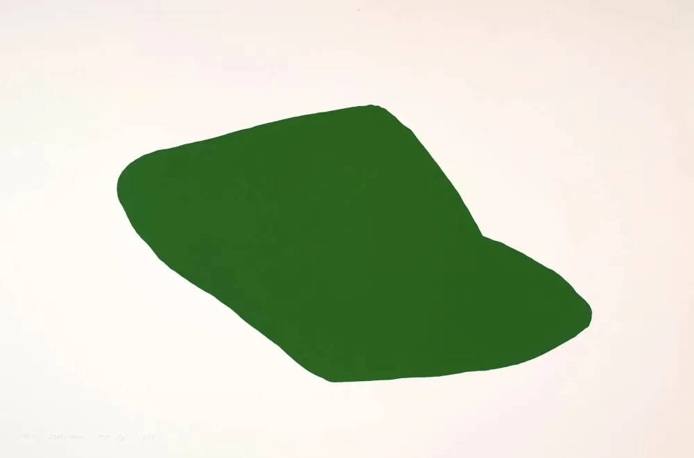 Lithographie Shapiro - Untitled (Green)