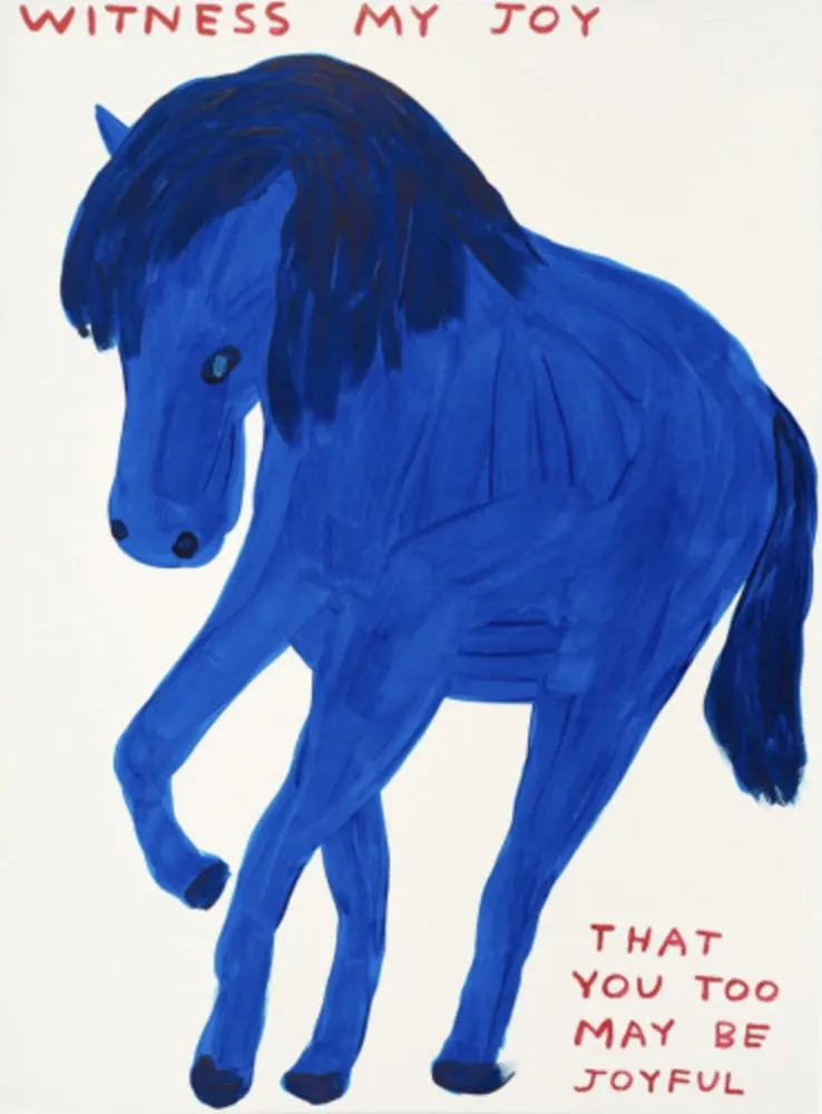 Sérigraphie Shrigley - Witness My Joy